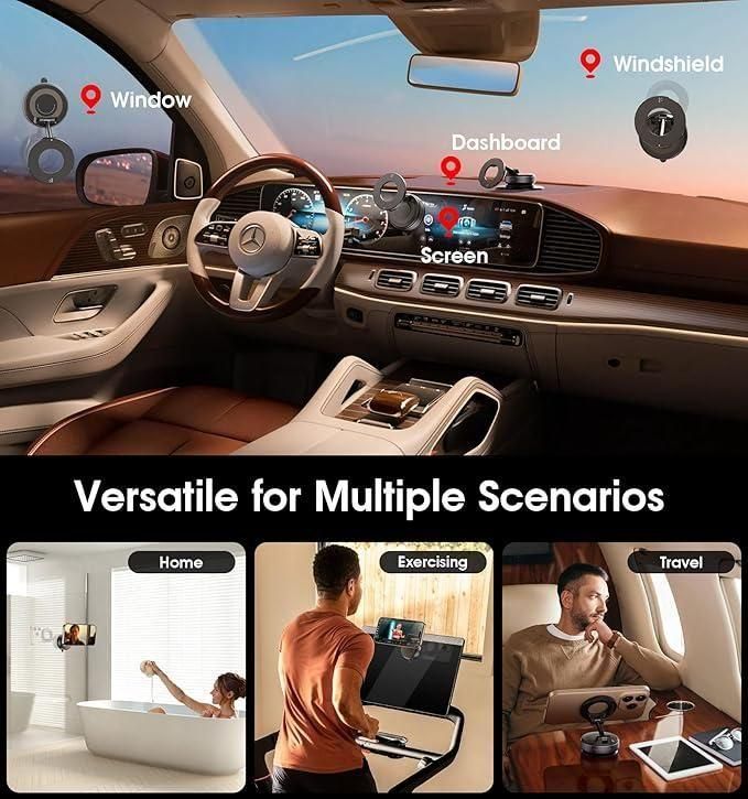 Vacuum Magnetic Bracket Phone Holder